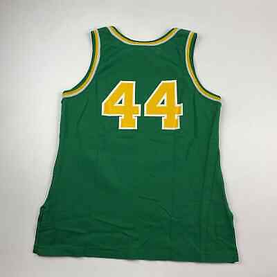 VINTAGE 80s Champion Mustangs #44 Basketball Jersey sz 40 Medium Men