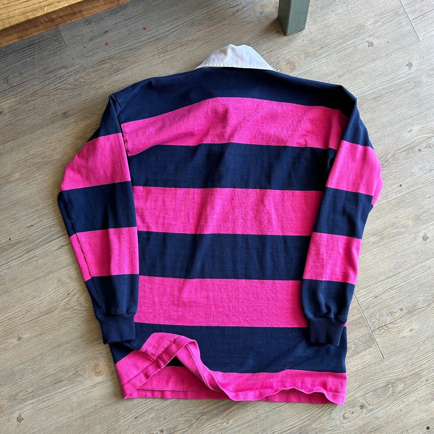 VINTAGE 90s | Canterbury Striped Rugby Polo Shirt sz M