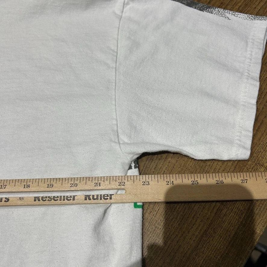 VINTAGE 90s | Hundred Dollar Bill All Over Print T-Shirt sz L/XL