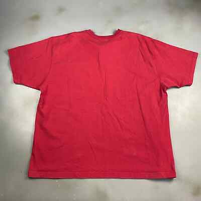 VINTAGE Carhartt Red Henley Pocket T-Shirt sz XXL Adult