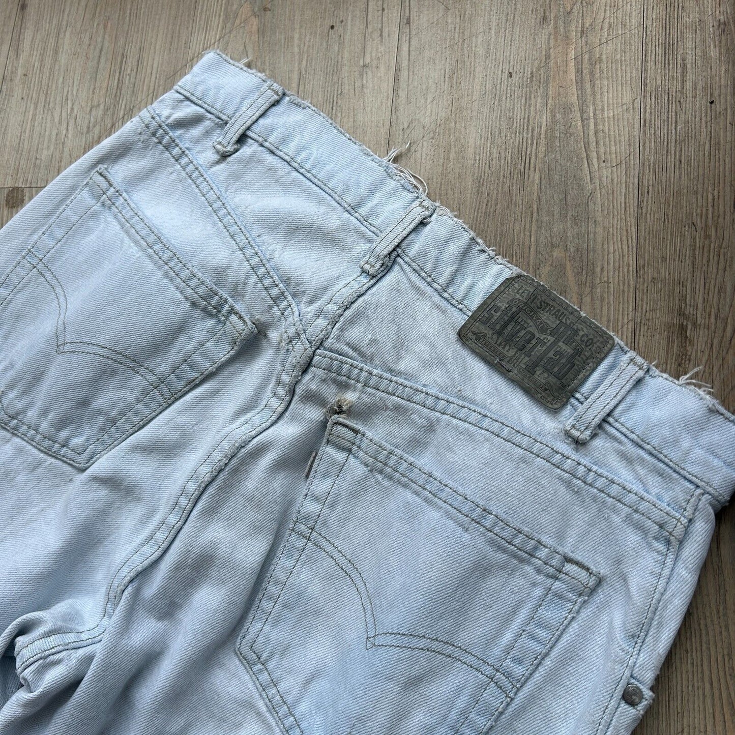 VINTAGE 90s | Levis Silver Tab Lean Tapered Denim Jeans Pants sz W33 L32