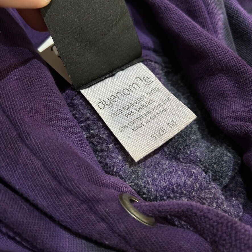 VINTAGE | Thrasher Magazine Purple Tye Dye Hoodie Sweater sz M