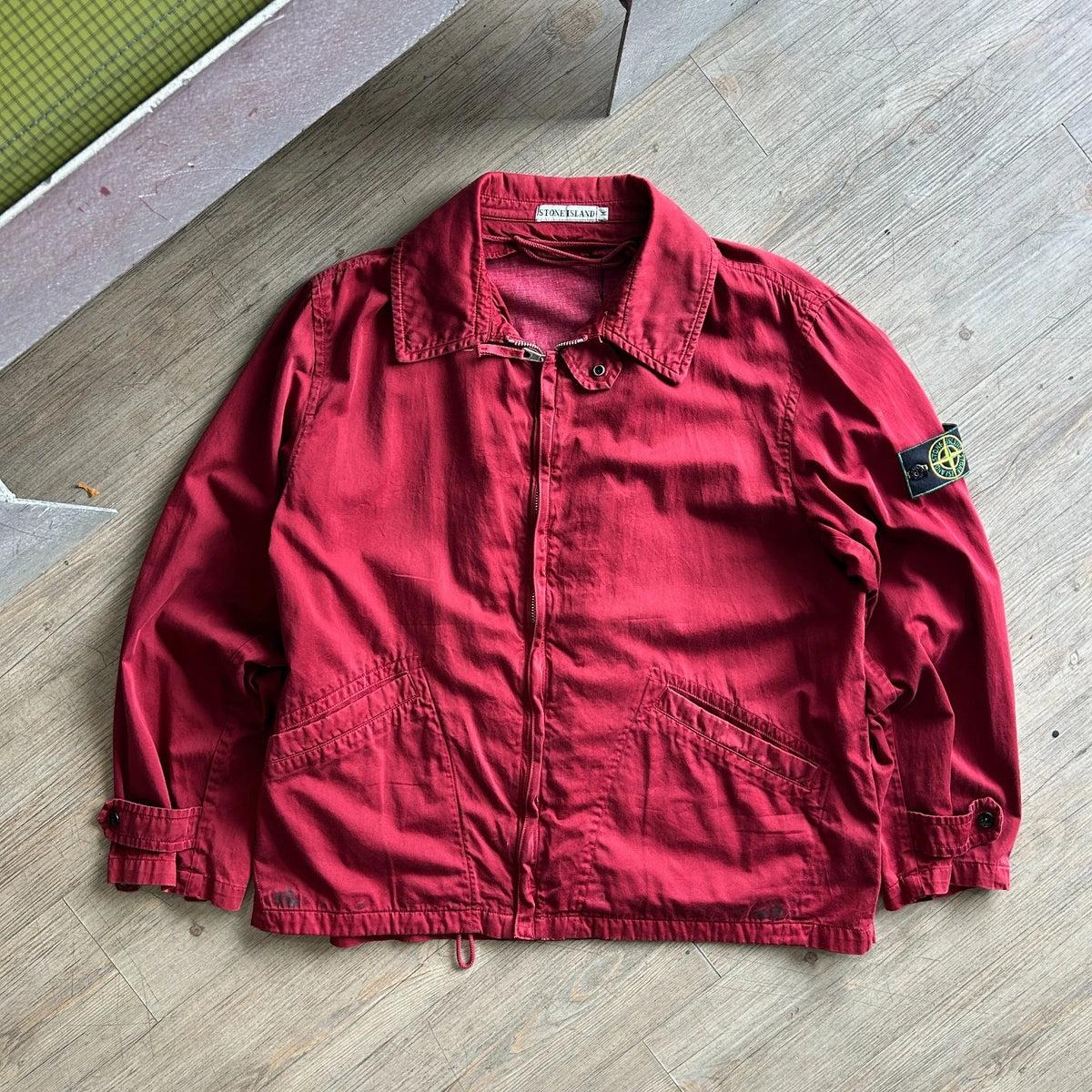 90s STONE ISLAND | Raso Gommato Light Jacket sz M