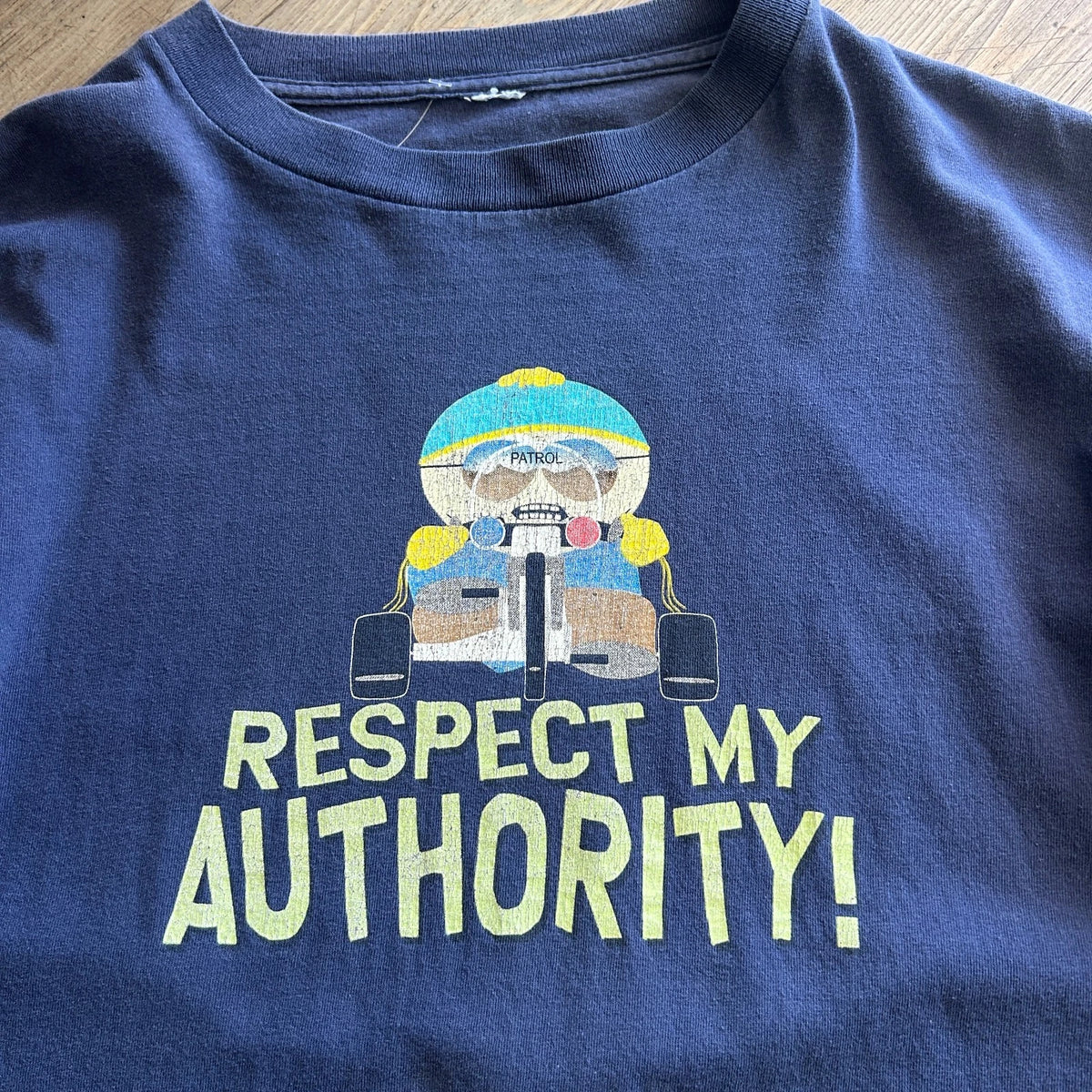 VINTAGE 90s | Respect My Authority Cartman Respect My Authority T-Shirt sz L