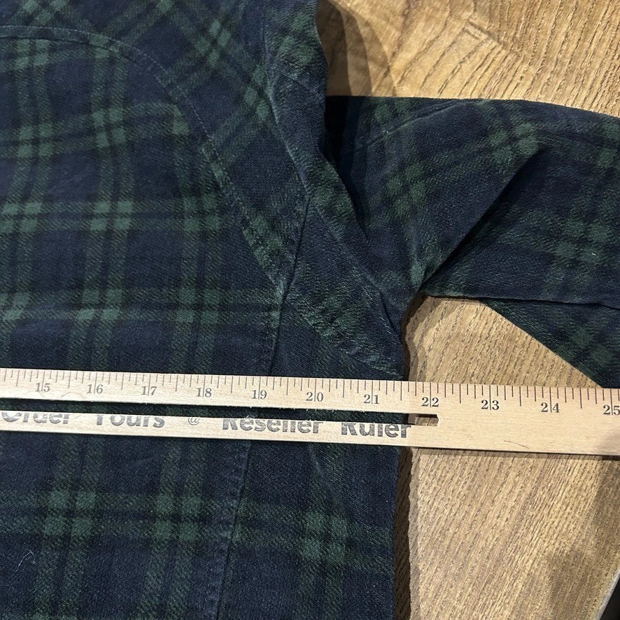 VINTAGE | Hysteric Glamour Plaid Bomber Jacket Sherpa Collar sz M