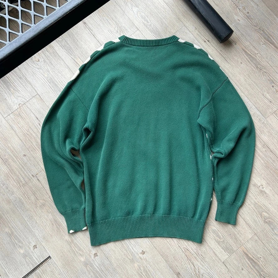 VINTAGE | Masters Argyle Golf Knit Sweater sz M