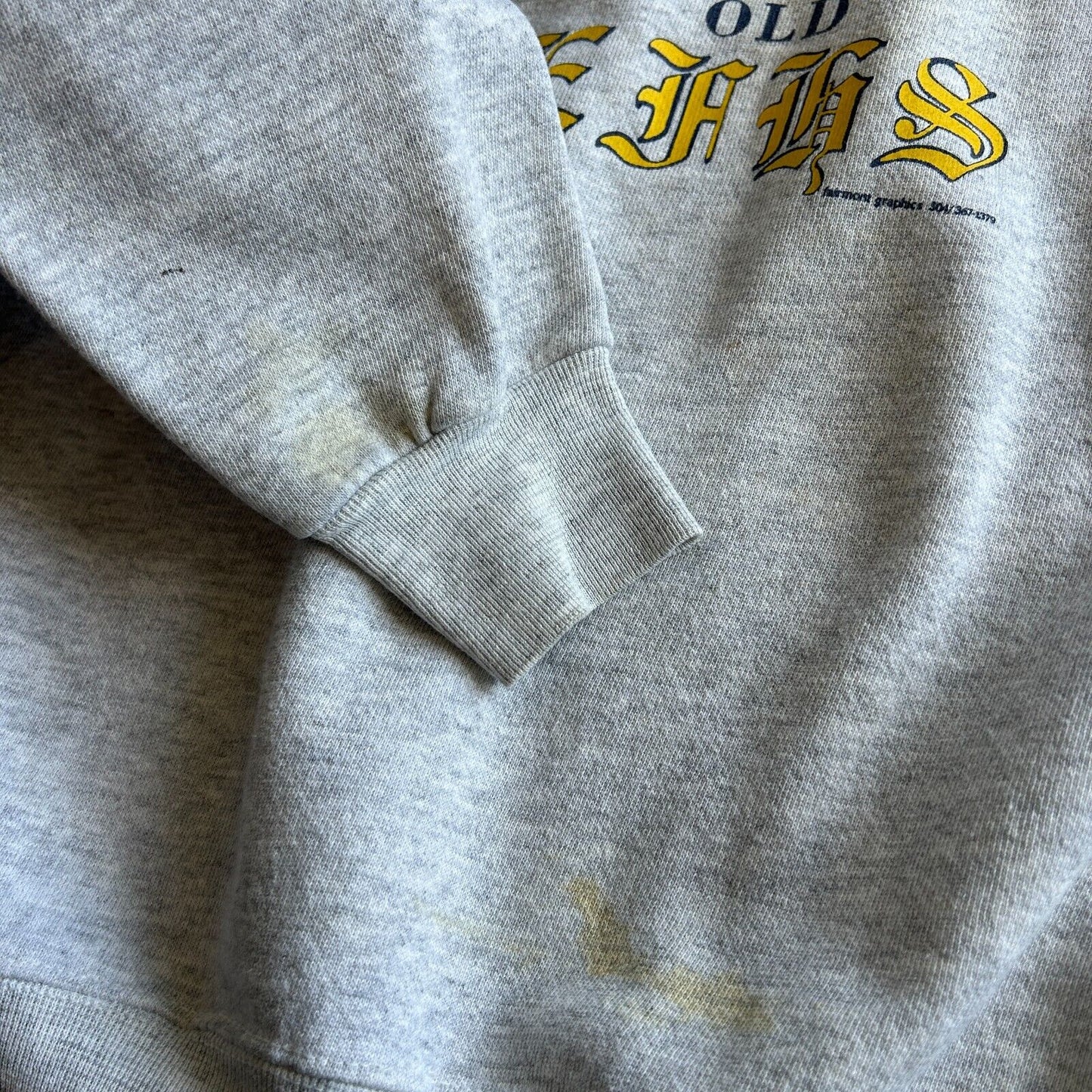 VINTAGE 90s | The End Of A Era Crew Sweater sz M
