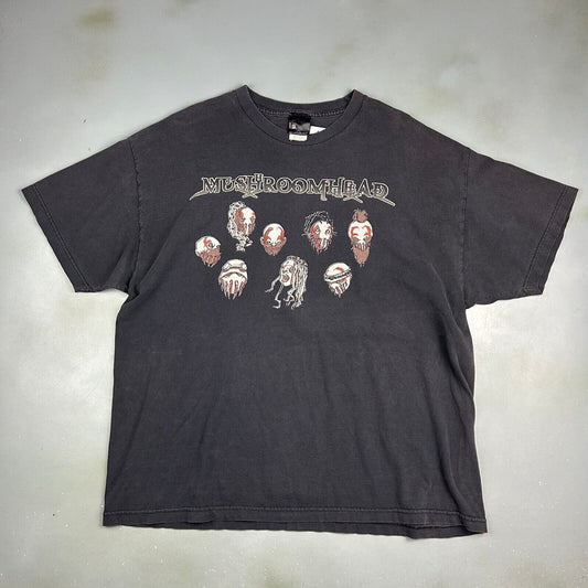 VINTAGE | MUSHROOMHEAD Metal Black Giant Band T-Shirt sz XXL Adult