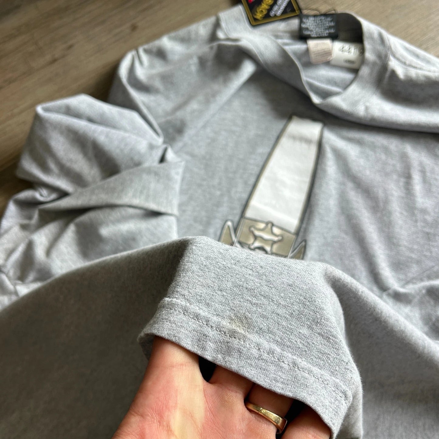 World Industries | VTG 90s Skateboarding Cowboy Long Sleeve T-Shirt sz L