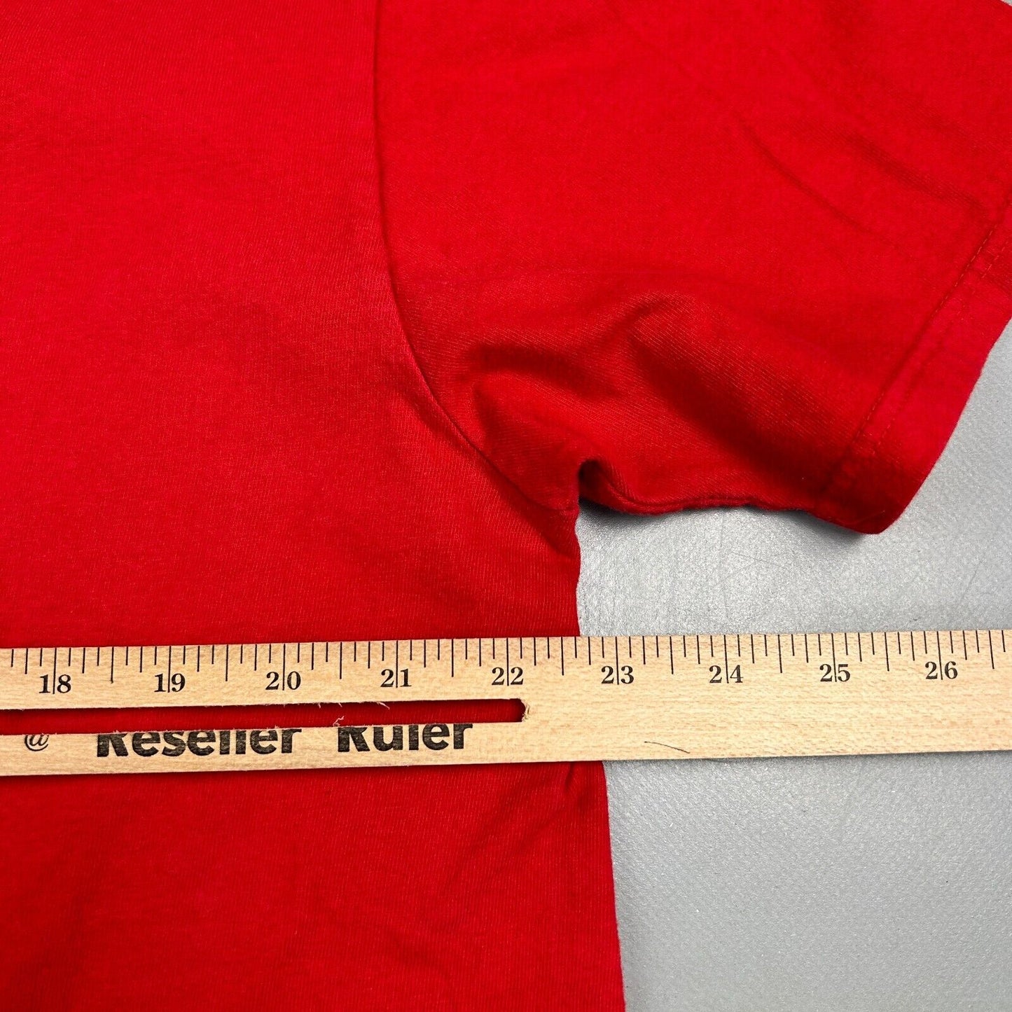 VINTAGE | Ralph Lauren POLO Red T-Shirt sz L Men Adult