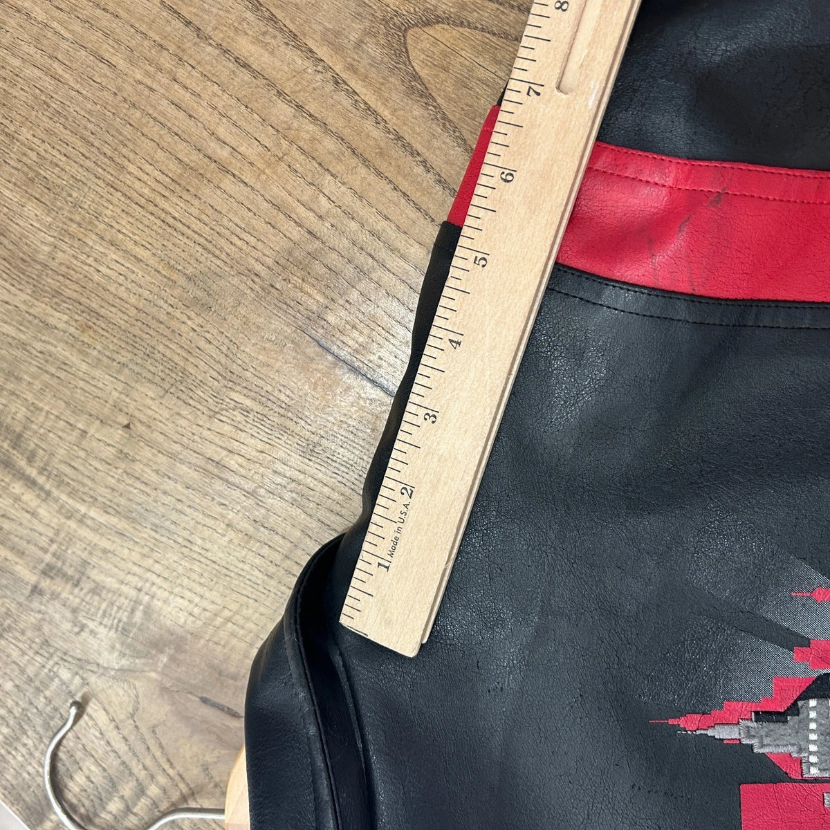 AVIREX | NYC Redbirds Vintage Leather Bomber Jacket sz S/M