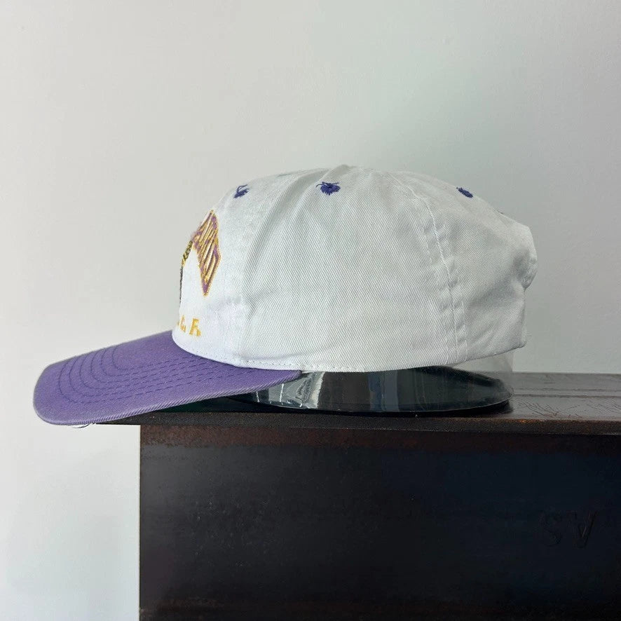 VINTAGE 90s | Real Madrid C.F. Football Club Faded Snapback Hat sz OS