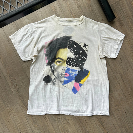 VINTAGE 80s | PRINCE Lovesexy Pop Artwork Band T-Shirt sz XL