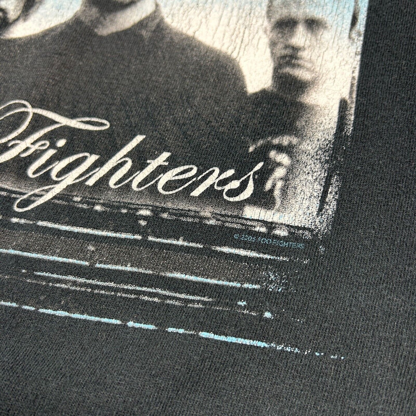 VINTAGE 2005 | FOO FIGHTERS Portrait Band T-Shirt sz M Adult