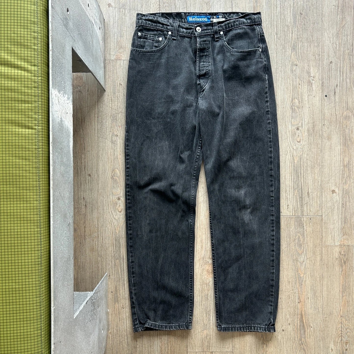 VINTAGE | Levi's SilverTab Relaxed Fit Black Denim Jeans Pants W32 L30