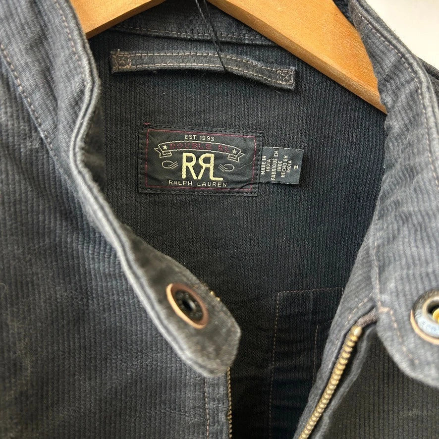Double RRL Ralph Lauren | Corduroy Cafe Racer Jacket sz M