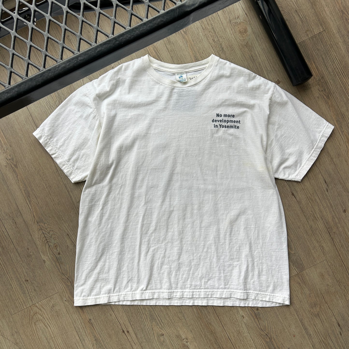 VINTAGE 80s | Patagonia Beneficial T's No More Development Yosemite T-Shirt XL