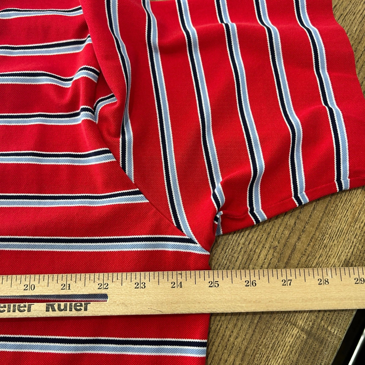 POLO GOLF | Ralph Lauren Striped Pima Cotton Vintage Polo Shirt sz XL