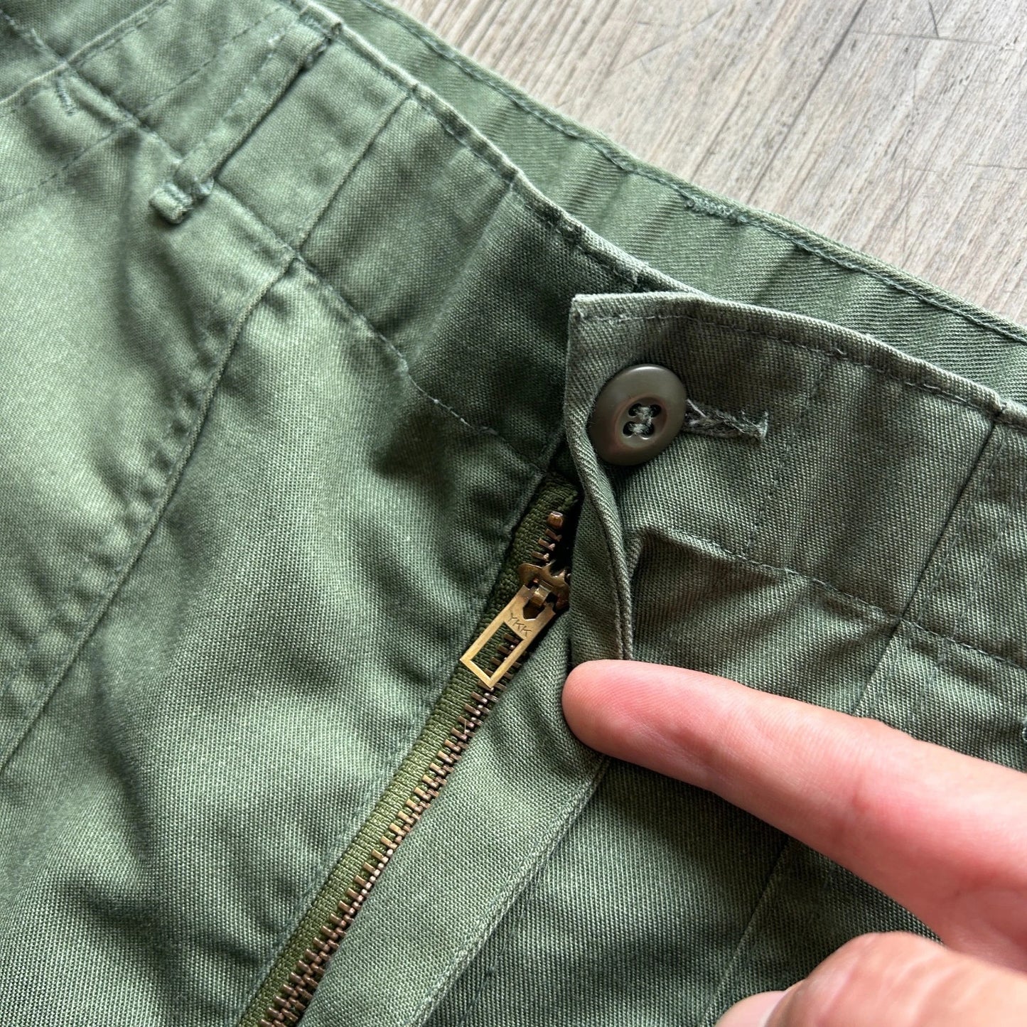 VINTAGE 80s 90s | OG-507 Trousers Army Combat Pants W31 L31