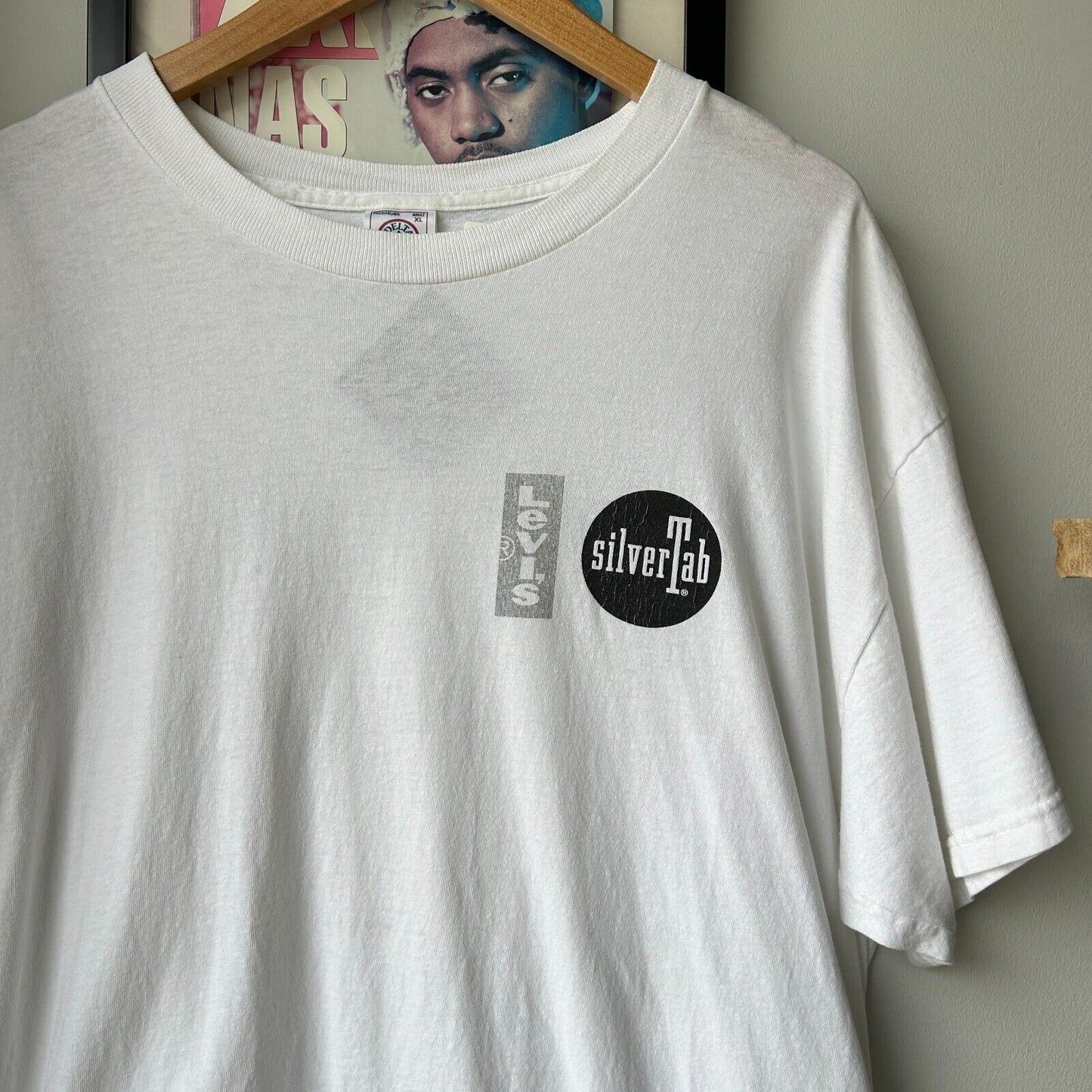 VINTAGE 90s | Levis SilverTab Logo T-Shirt sz XL