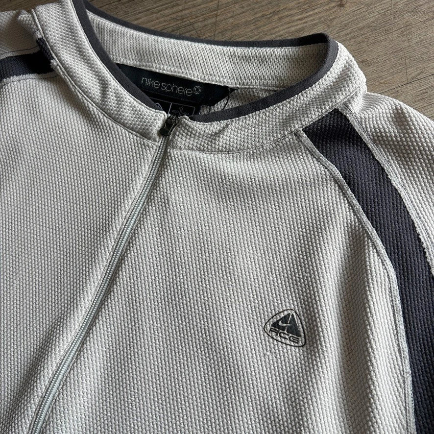 NIKE ACG | Dry Sphere 1/4 Zip Base Layer 1 Jersey T-Shirt sz L/XL