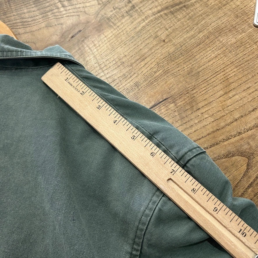 VINTAGE 1990s | Compagnie Generale Aéropostale Clay Green Blazer Jacket sz M/L