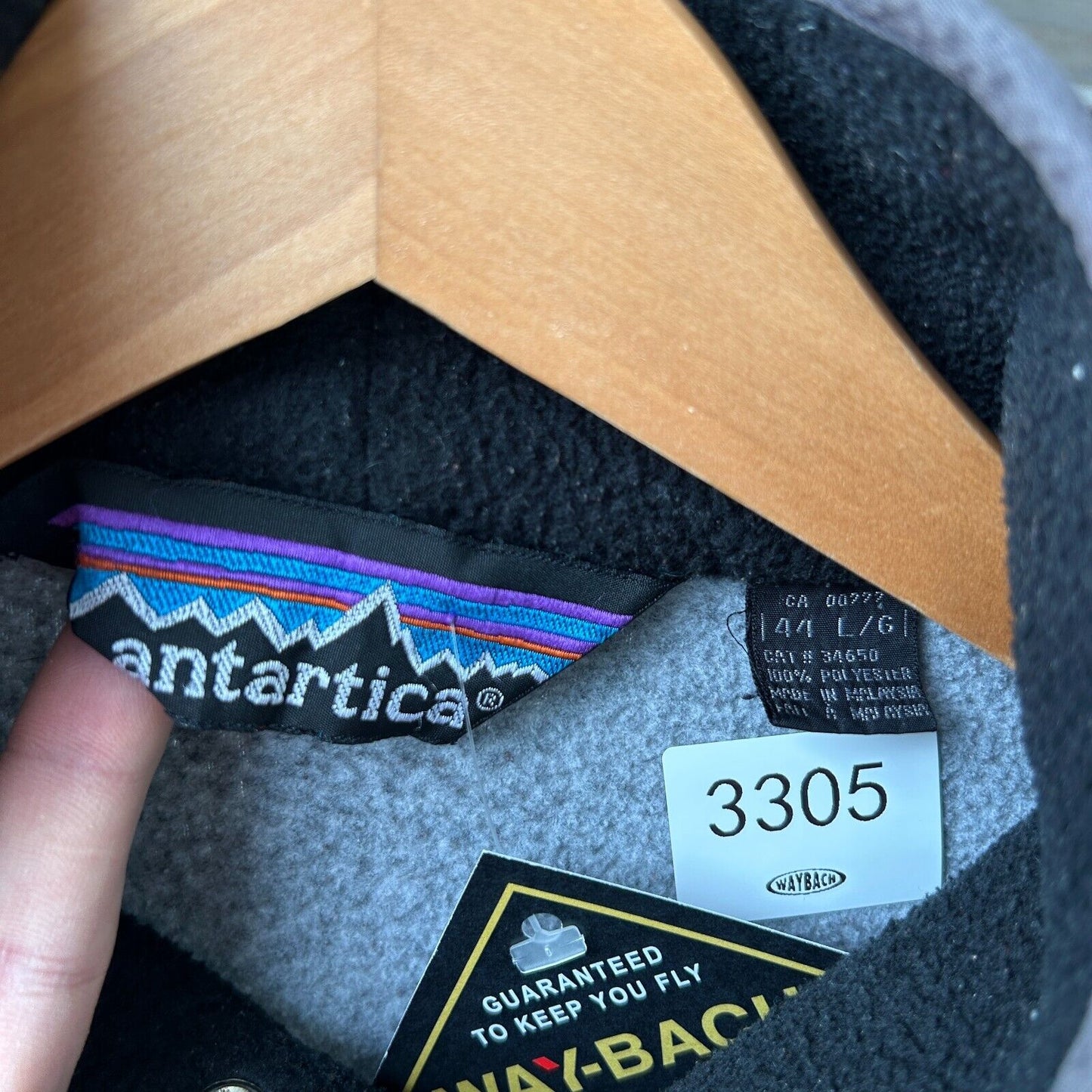 VINTAGE | Antartica 1/4 Snap Technical Fleece Sweater sz L