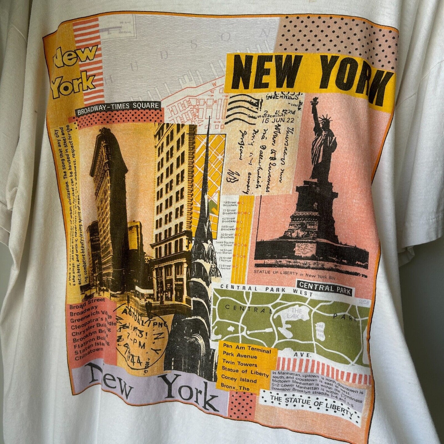 VINTAGE 90s | New York City T-Shirt sz XL