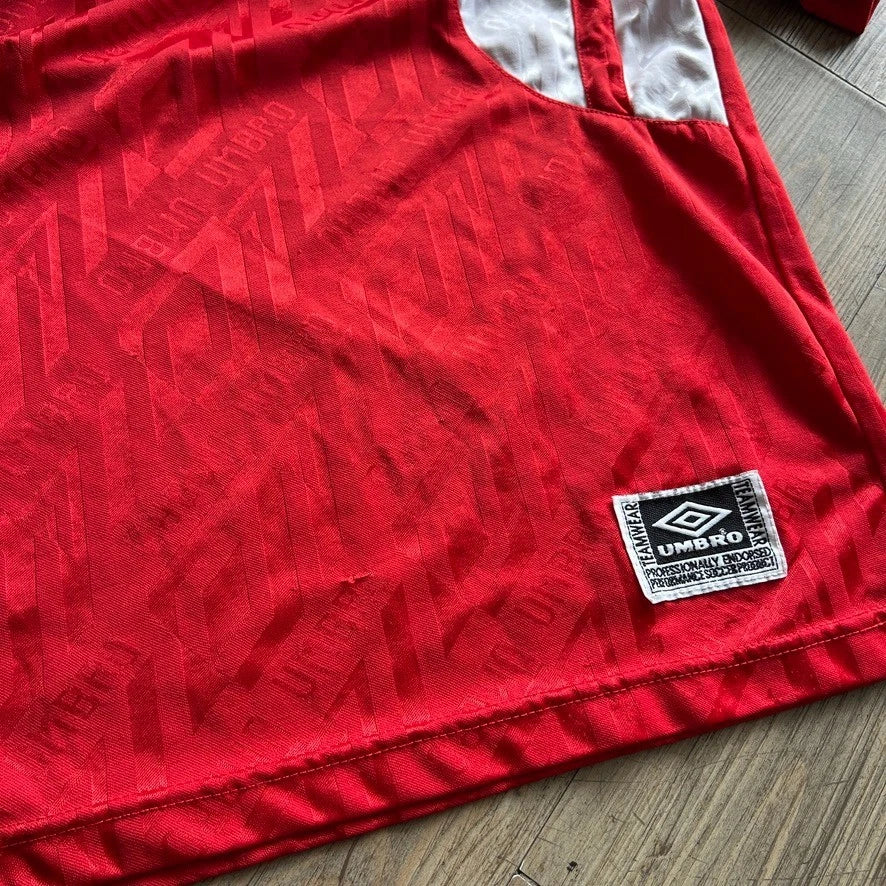1990s | UMBRO Teamwear #88 Football Jersey T-Shirt sz M/L
