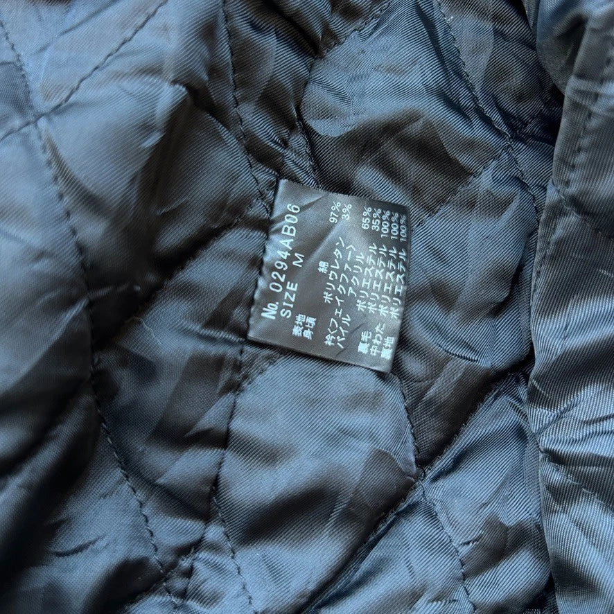 VINTAGE | Hysteric Glamour Plaid Bomber Jacket Sherpa Collar sz M