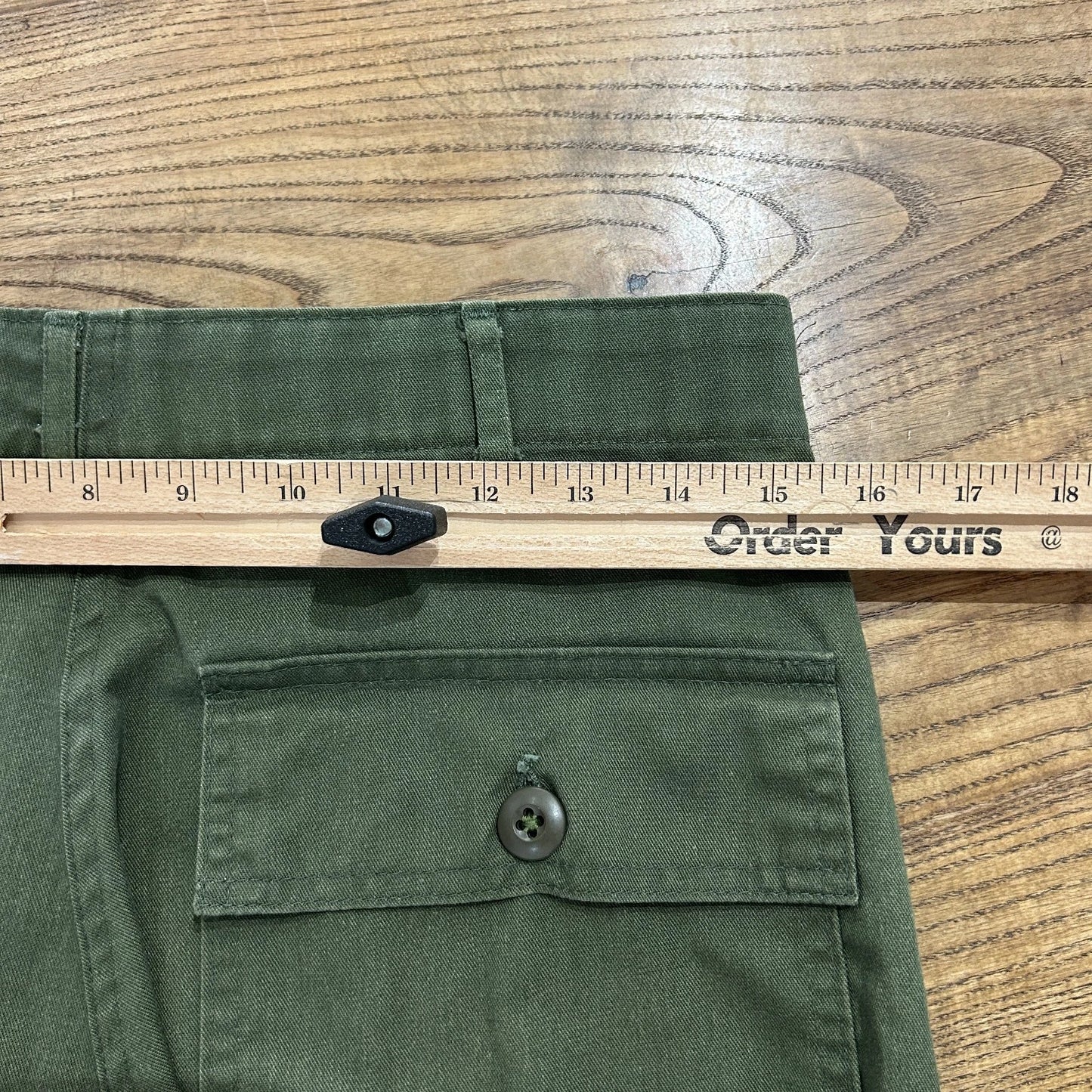 VINTAGE 80s 90s | OG-507 Trousers Army Combat Pants W31 L31