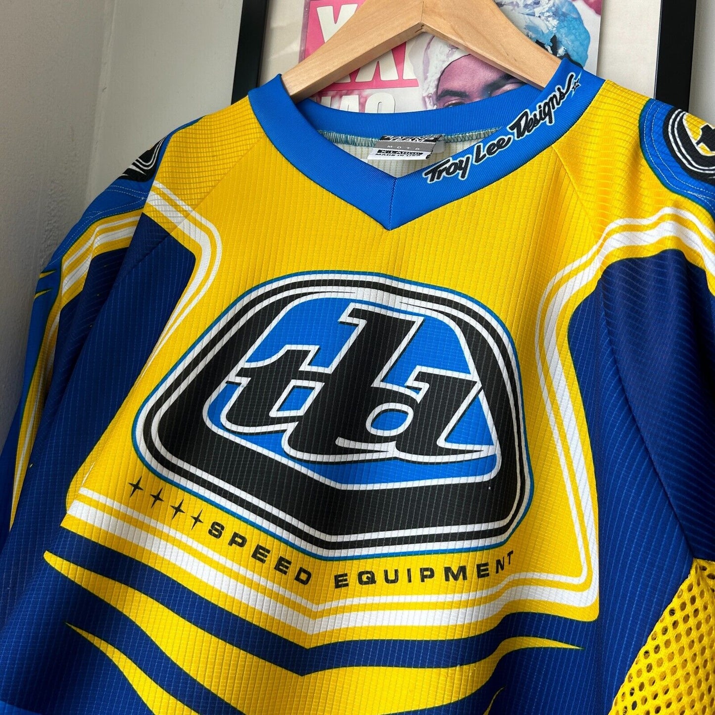 VINTAGE | TLD Speed Equipment Motocross Jersey Long Sleeve Shirt sz XL