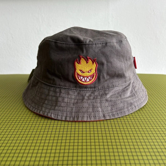 VINTAGE | SPITFIRE Reversible Get Lit Bucket Hat sz OS