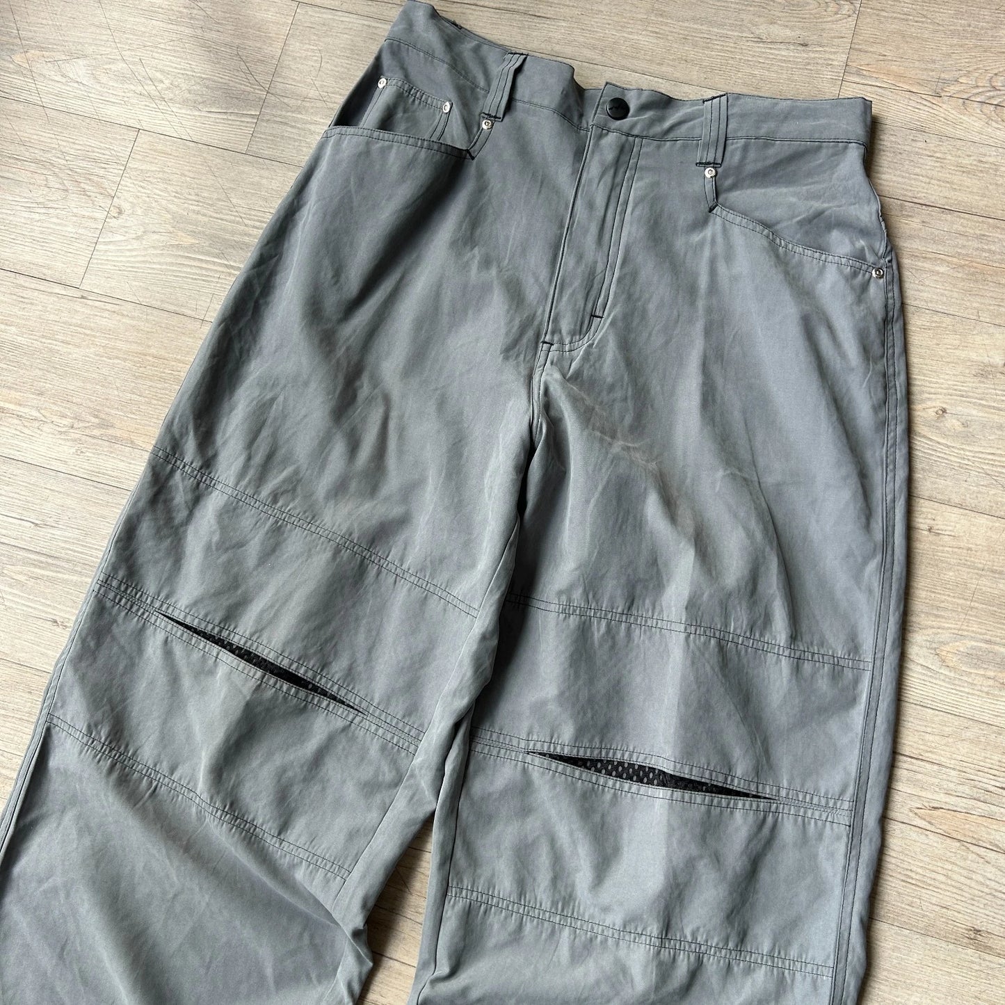 VINTAGE Y2k | Extreme Zone Loose Baggy Technical Track Pants sz W34 L30