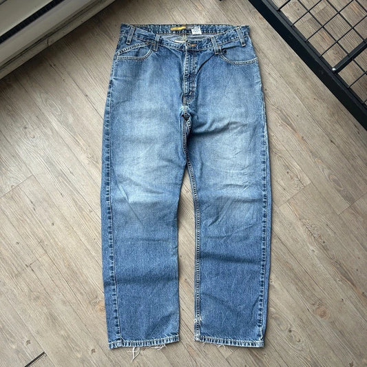 VINTAGE | Levis SilverTab Faded Blue Relaxed Denim Pants sz W35 L32