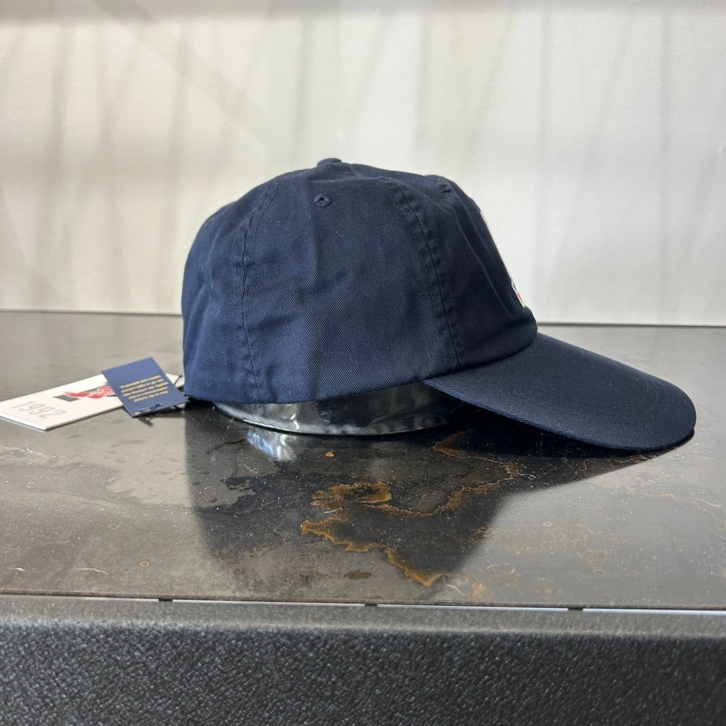 Polo by Ralph Lauren | P-Wing Stadium 90s Long Bill Cap Hat sz M NWT