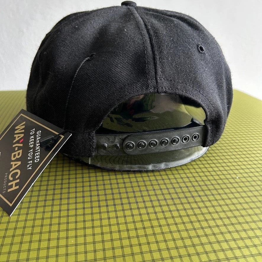 VINTAGE 80s 90s | Smith & Wesson Crest Gun Manufacturer Snapback Hat sz OS