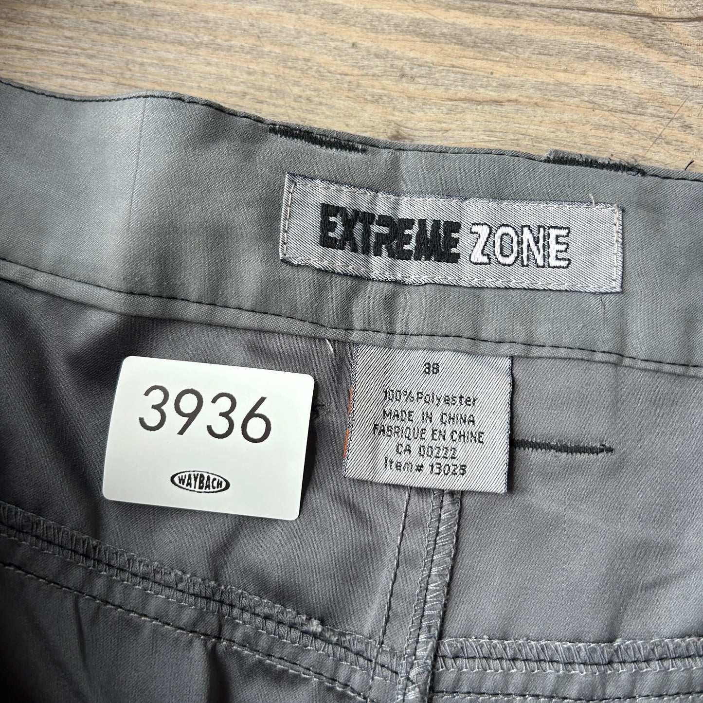 VINTAGE Y2k | Extreme Zone Loose Baggy Technical Track Pants sz W38 L32