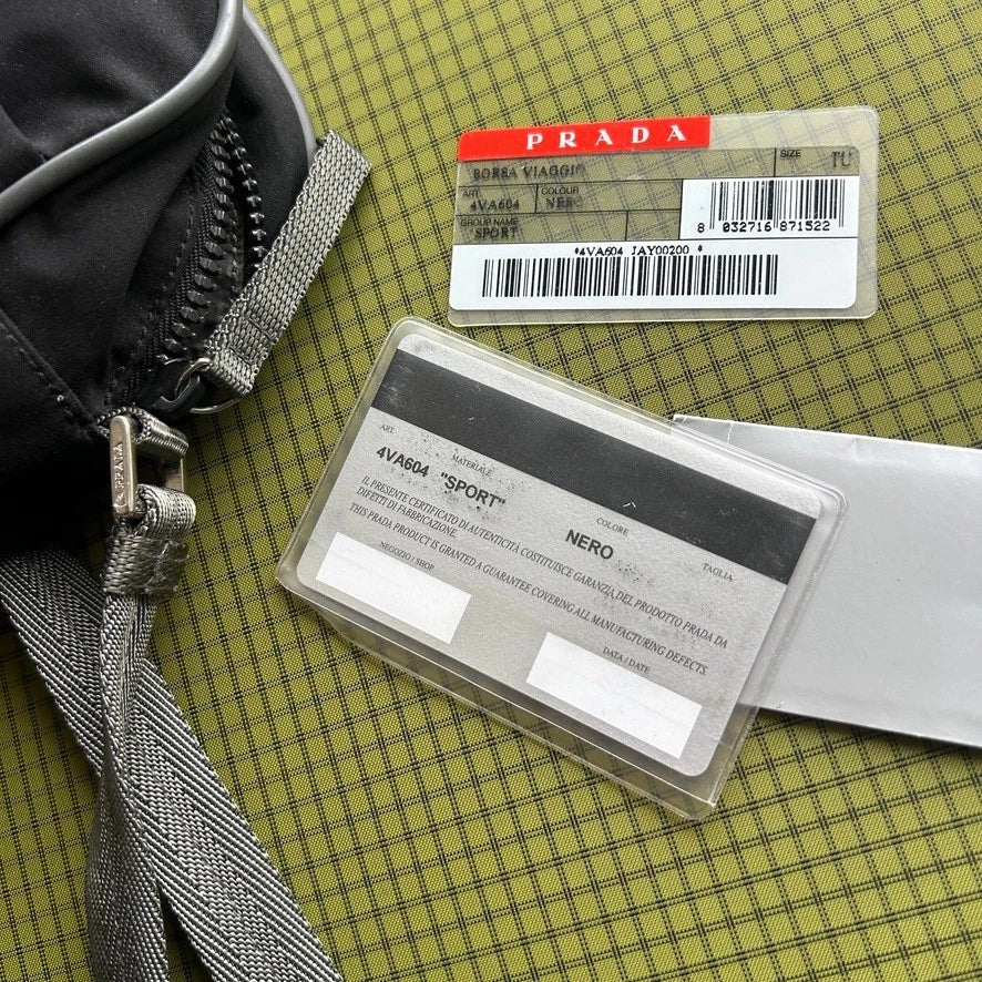 PRADA SPORT 90s - 00s | Linea Rossa Borsa Viaggio Nylon Messanger Side Bag