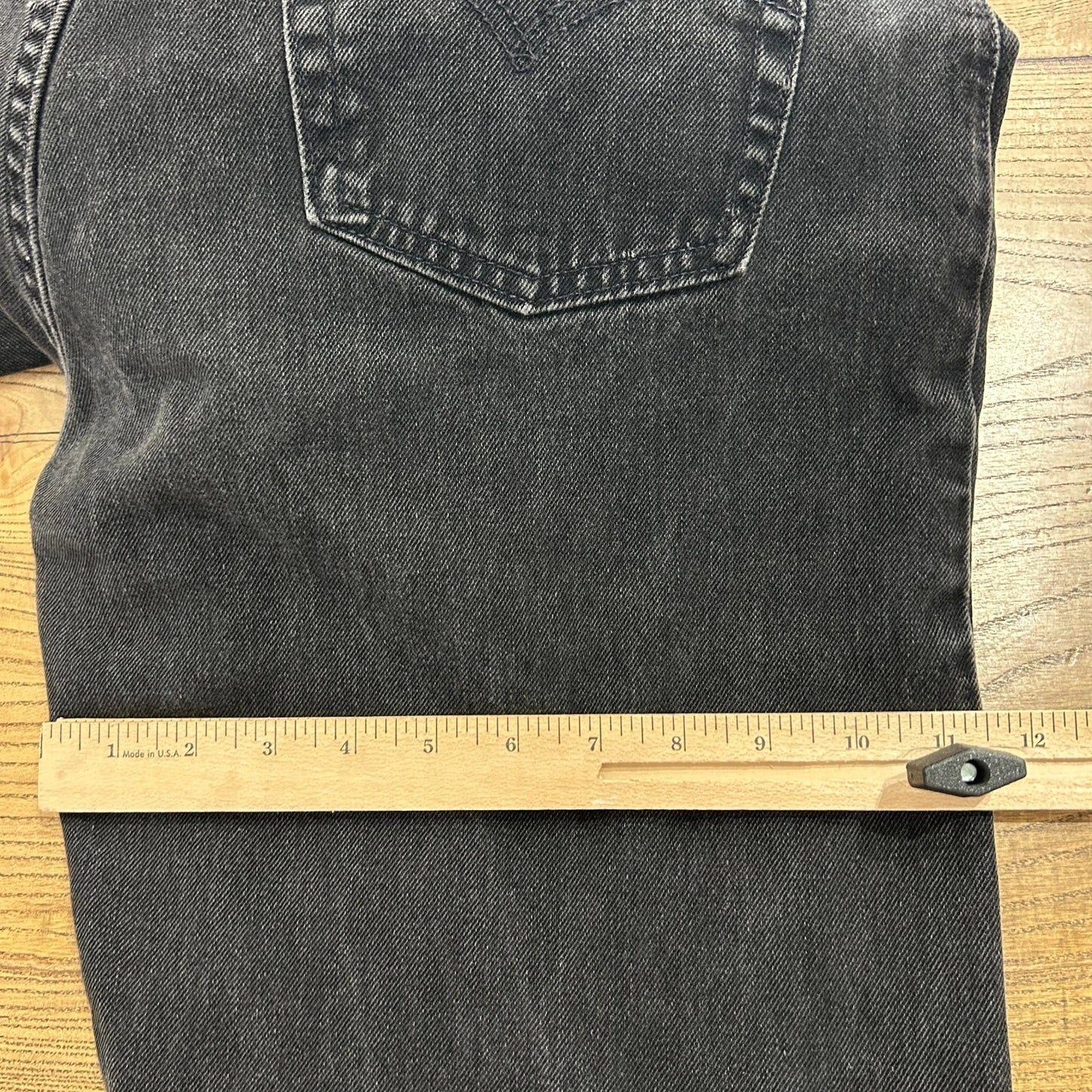 VINTAGE | Levi's SilverTab Relaxed Fit Black Denim Jeans Pants W32 L30