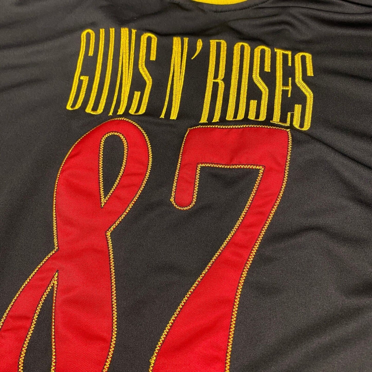 VINTAGE Guns N Roses Band Hockey Jersey Shirt sz Large Men Adult