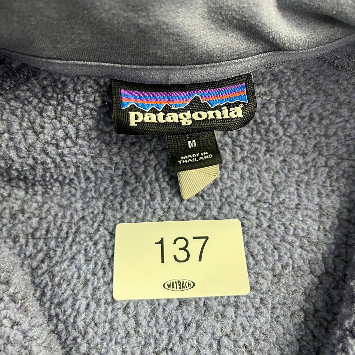 VINTAGE Patagonia 1/4 Zip Fleece Pullover Sweater sz Medium Mens