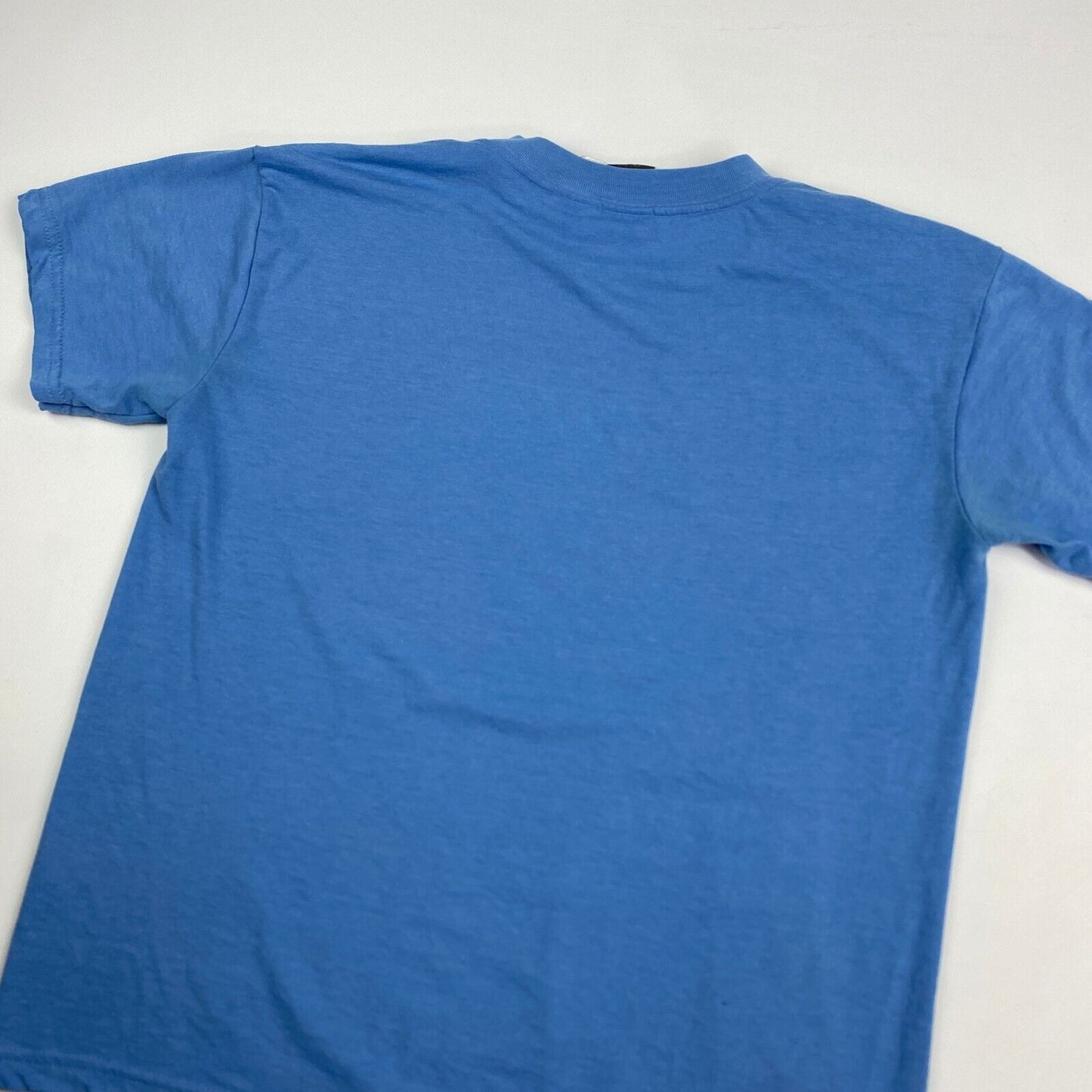 VINTAGE NIKE Running 3M Print Baby Blue T-Shirt sz Medium Womens