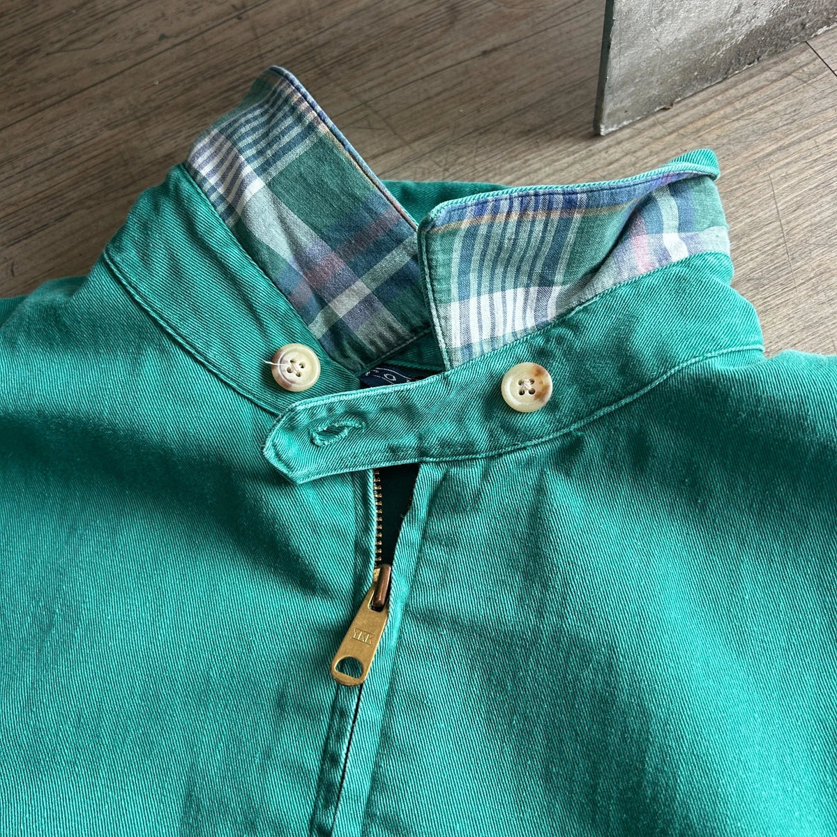 1990s | Polo by Ralph Lauren Teal Green Vintage Harrington Jacket sz M