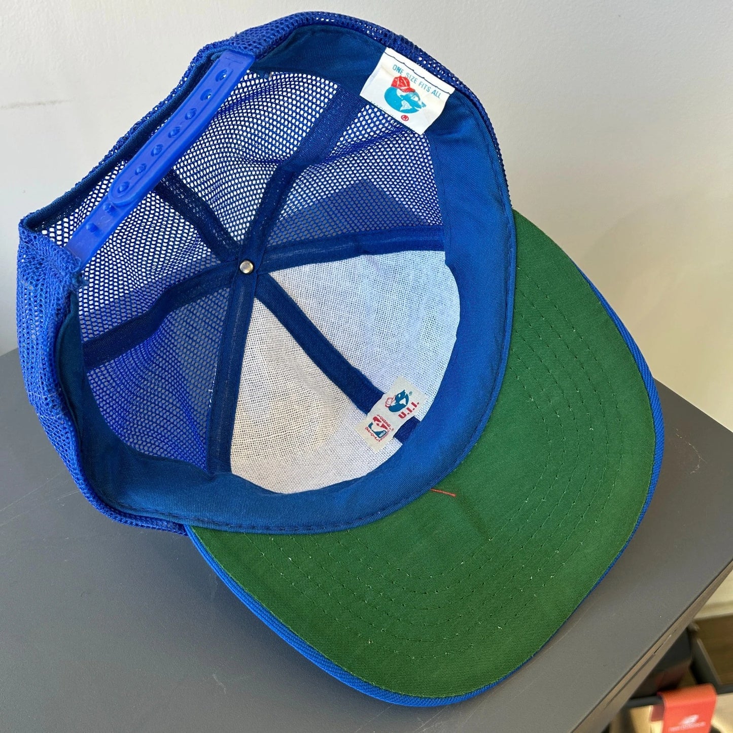 VINTAGE 90s | Minnesota Timberwolves NBA Mesh Trucker Snapback Hat sz OS