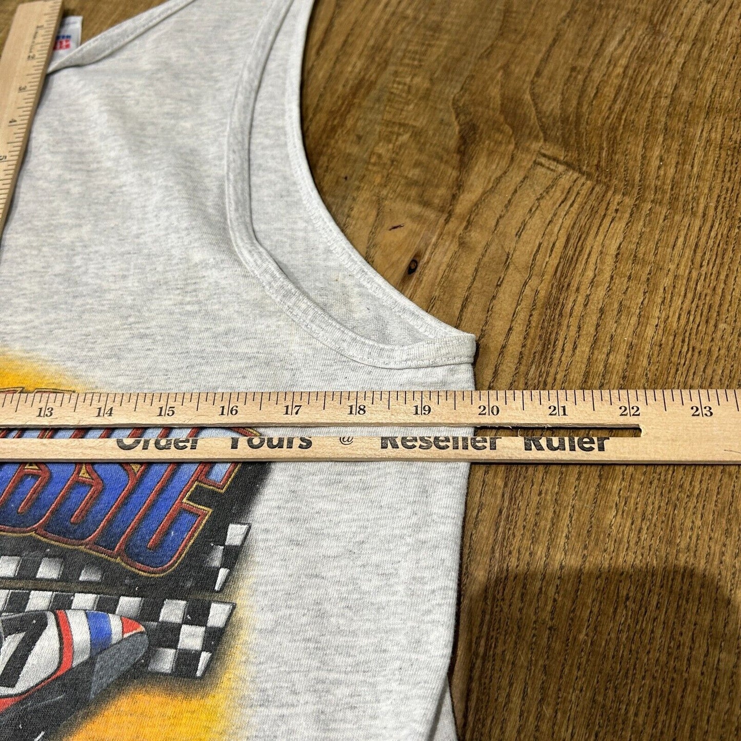 VINTAGE 90s | Loudon Classic Motorcycle Race Tank Shirt sz M