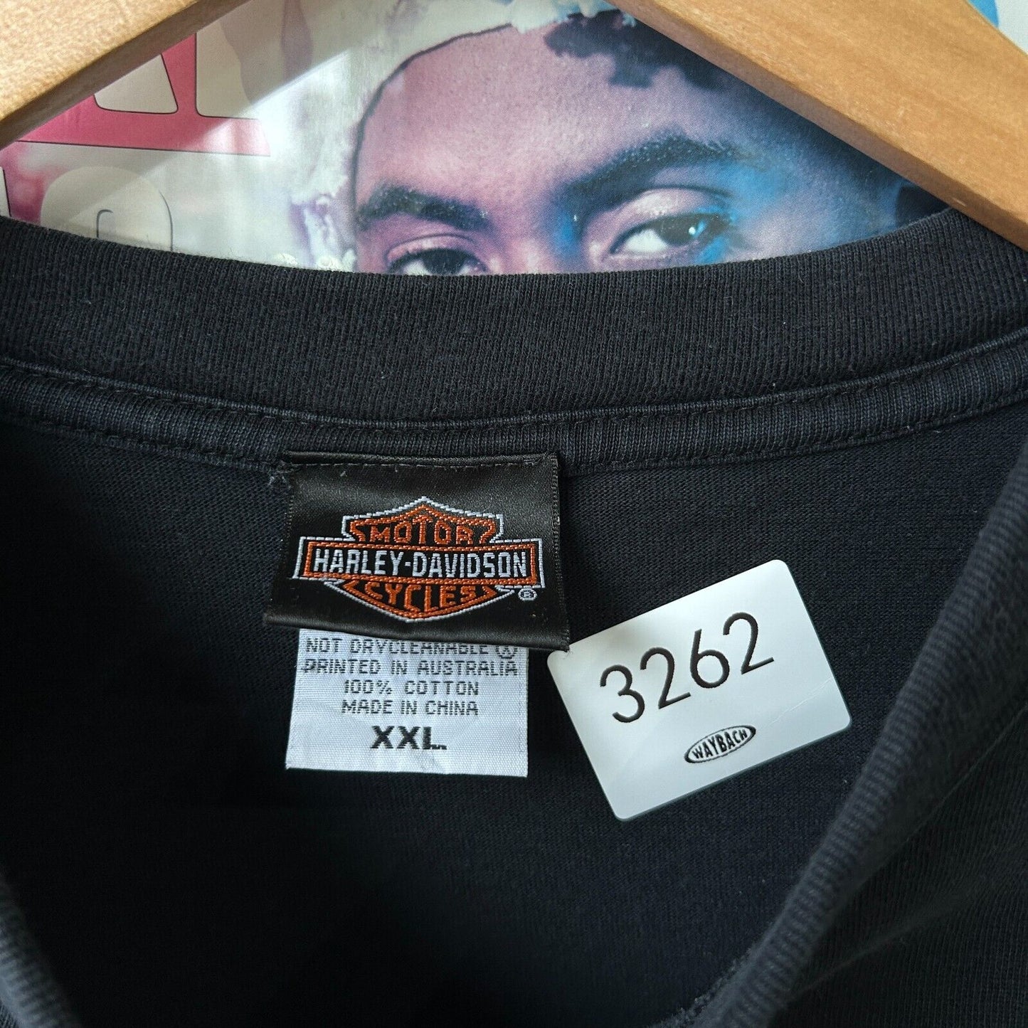 VINTAGE | Kangaroo Biker Harley Davidson Australia T-Shirt sz M/L