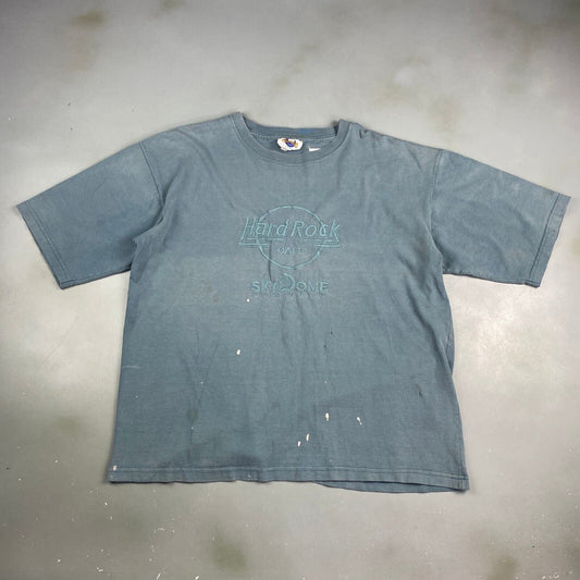 VINTAGE 90s Hard Rock Cafe Skydome Toronto Faded T-Shirt sz XL Men Adult
