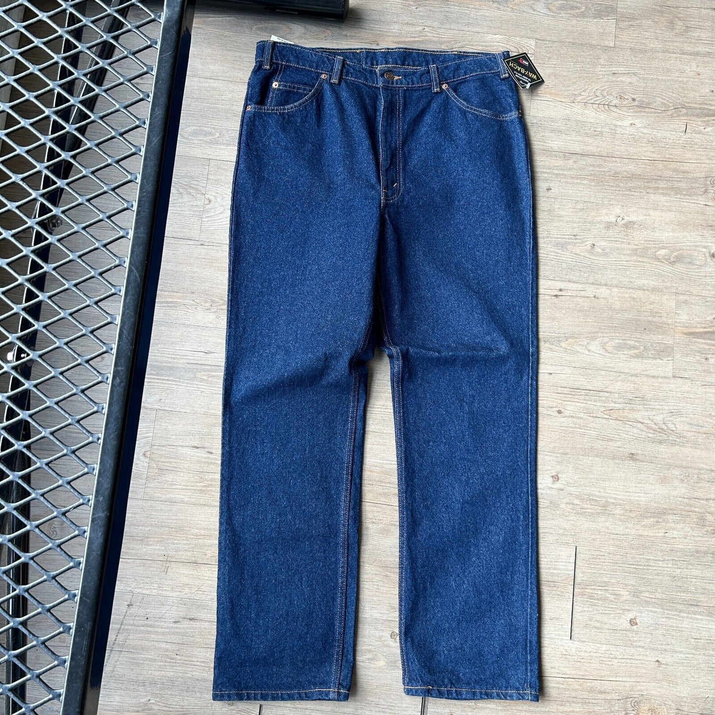 VINTAGE 90s | LEVIS 619 NWT* Dark Blue Jeans Pants sz W36 L32
