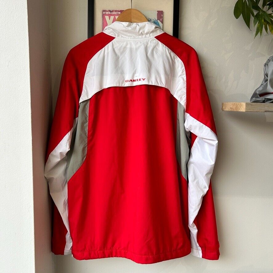 VINTAGE | Oakley 1/2 Zip Hydro Windbreaker Jacket sz M